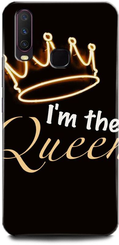 play fast Back Cover for Vivo Y12/1904 QUEEN PRINTED  (Multicolor, Hard Case, Pack of: 1)
