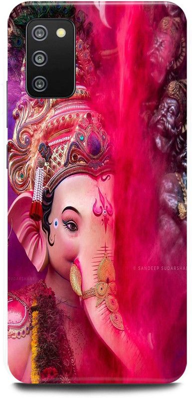 Ignite Back Cover for SAMSUNG Galaxy F02s, GANESH JI GANESHA GOD GANPATI BAPPA MORIYA GANPATI BAPPA MORIYA  (Multicolor, Hard Case, Pack of: 1)