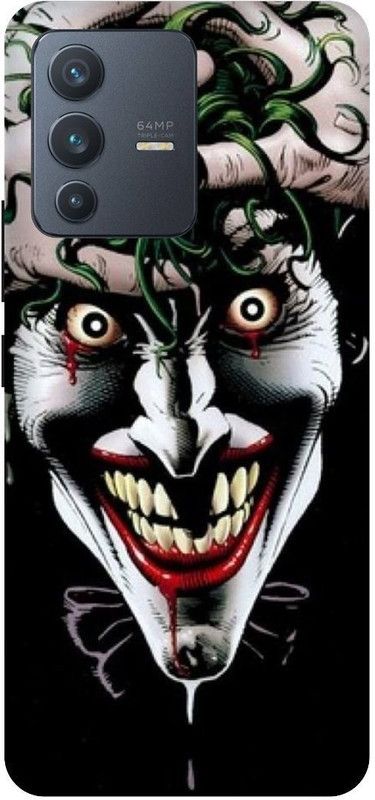 SAVETREE Back Cover for Vivo V23 5G, Vivo V2130, Joker, Batman  (Multicolor, 3D Case, Pack of: 1)