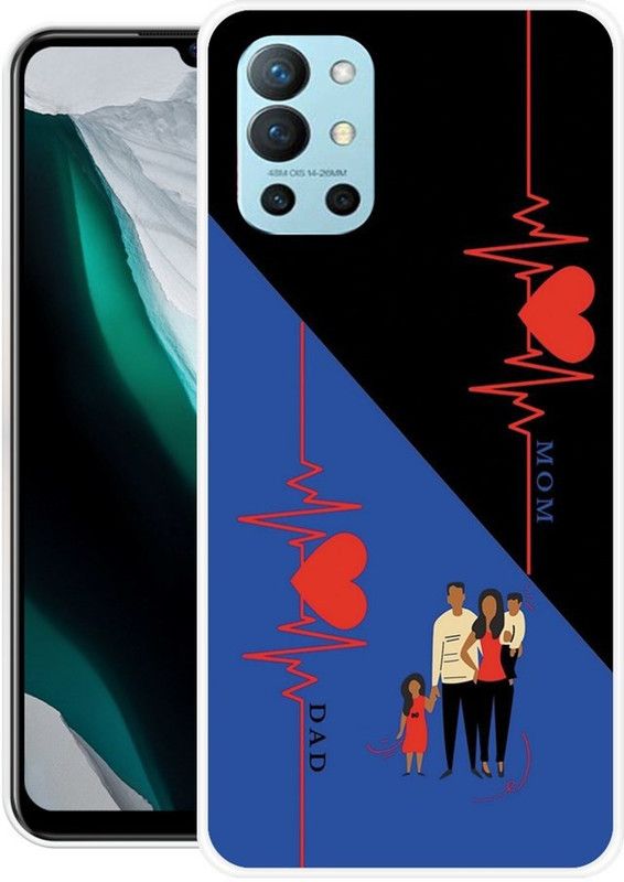 KLC Back Cover for OnePlus 9R  (Multicolor, Grip Case, Silicon, Pack of: 1)