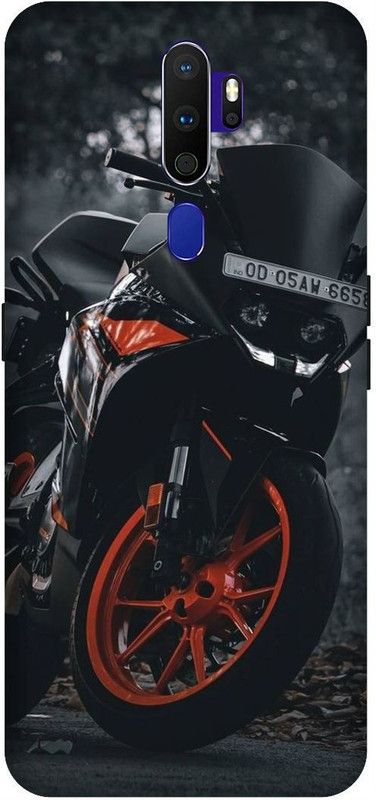 3D U PRINT Back Cover for OPPO A5 (2020),CPH1933 KTM BIKE,BULLET  (Multicolor, Waterproof, Pack of: 1)