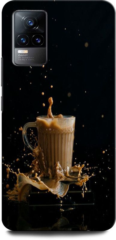 GRAFIQE Back Cover for VIVO Y73 V2059 TEA, TEA LOVE, MORNING VIBES  (Multicolor, Shock Proof, Pack of: 1)