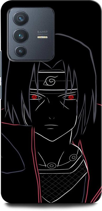 ORBIQE Back Cover for Vivo V23 Pro 5G  (Black, White, Hard Case, Pack of: 1)
