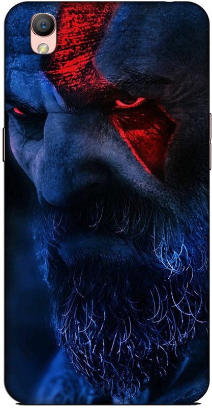 CROKIAN Back Cover for Oppo A37 God of war Back Cover  (Multicolor, Hard Case, Pack of: 1)