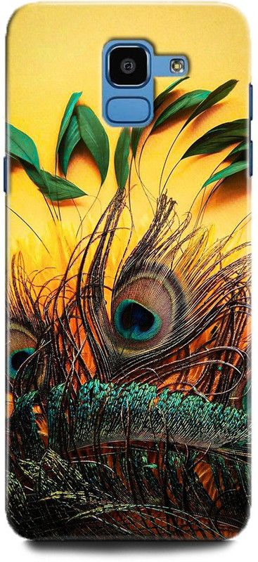 Afterglow Back Cover for SAMSUNG Galaxy On6 MOR PANKH, KRISHNA JI, KANHA, PEACOCK FEATHER, FEATHER  (Multicolor, Shock Proof, Pack of: 1)