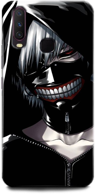 Afterglow Back Cover for Vivo U10 Tokyo Ghoul, Keneki, Anime, Ghoul, Superpower, Heros, Skull, Dark  (Multicolor, Dual Protection, Pack of: 1)