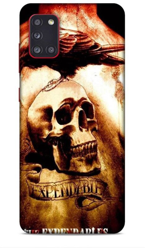 Keviv Back Cover for Samsung Galaxy A31  (Brown, Hard Case, Pack of: 1)