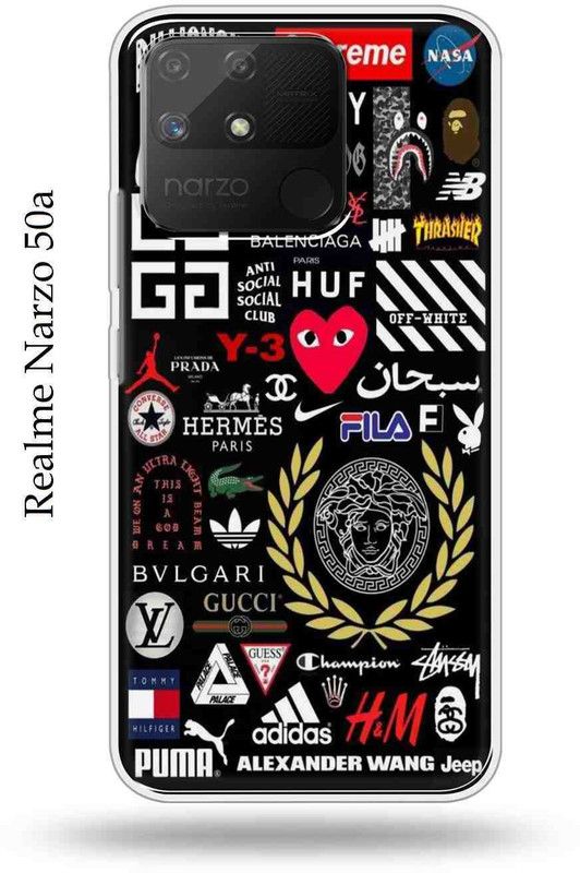 Jaipur Print Hub Back Cover for Realme Narzo 50A  (Multicolor, Grip Case, Silicon, Pack of: 1)