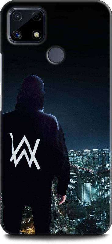 Afterglow Back Cover for Realme Narzo 20 ALAN WALKER, EDM DJ, FADED, SINGER, DJ, EDM, COOL  (Multicolor, Shock Proof, Pack of: 1)