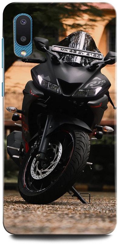INTELLIZE Back Cover for SAMSUNG Galaxy M02 R15, BIKE, SUPERBIKE, BIKE LOVER, YAMAHA BIKE  (Multicolor, Hard Case, Pack of: 1)
