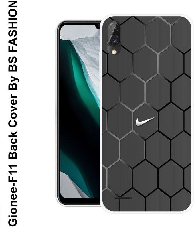 BSRAJ Back Cover for Gionee F11  (Grey, Grip Case, Silicon)