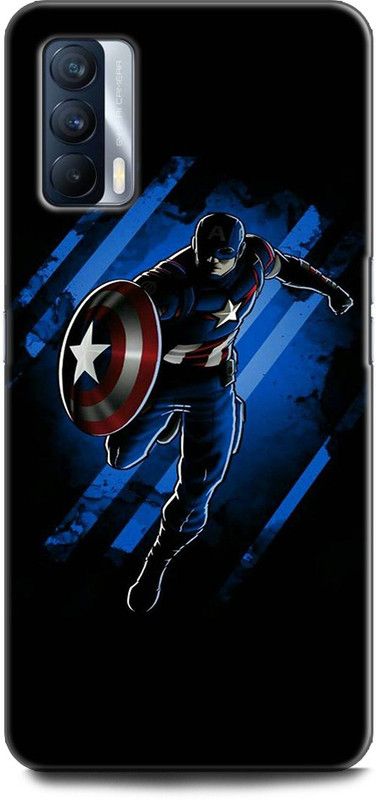 Afterglow Back Cover for Realme X7 CAPTAIN AMERICA, AVENGERS, MARVEL, COMICS, SHEILD, SUPERHERO  (Multicolor, Shock Proof, Pack of: 1)