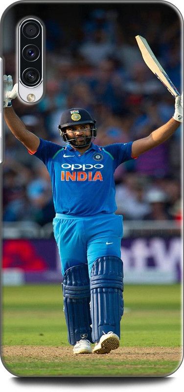 Afterglow Back Cover for SAMSUNG Galaxy A50s ROHIT SHARMA, BCCI,CRICKETER, INDIAN KHILADI, IPL, MI, T20  (Multicolor, Shock Proof, Pack of: 1)