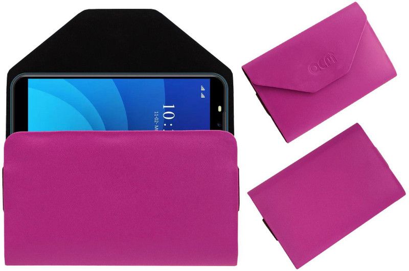 ACM Pouch for Ikall Z1 Pro  (Pink, Cases with Holder, Pack of: 1)