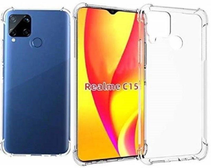 Chemforce Back Cover for Realme C12, Realme C12 2020  (Transparent, Pack of: 1)