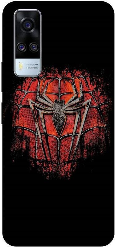 URCHIN Back Cover for Vivo Y51 Spiderman, Spiderman logo, Marval, superhero, Comic  (Multicolor, Shock Proof)