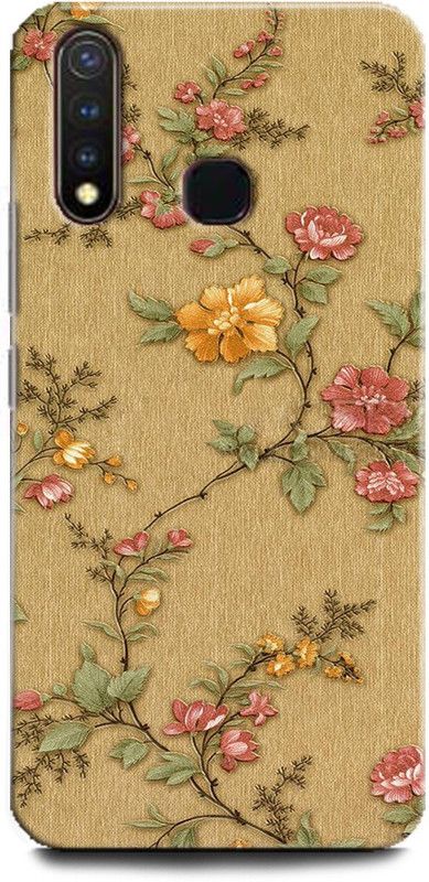 Afterglow Back Cover for Vivo U3 flowers, art, nature, abstract  (Multicolor, Dual Protection, Pack of: 1)
