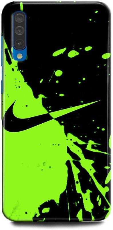 FIKORA Back Cover for Samsung Galaxy A50/SM-A505FZKDINS NIKE SIGN PRINTED  (Multicolor, Hard Case, Pack of: 1)