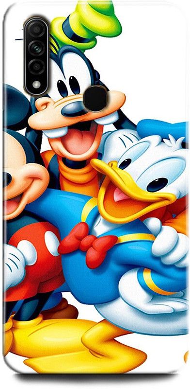 Afterglow Back Cover for OPPO A31 MICKEY MOUSE, DISNEY, DONALD DUCK, MICKEY  (Multicolor, Shock Proof, Pack of: 1)