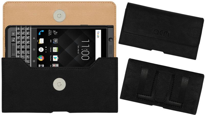 ACM Pouch for Blackberry Keyone Limited Edition  (Black, Holster, Pack of: 1)