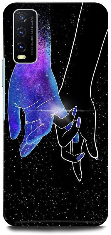 play fast Back Cover for Vivo Y12G, V2068 GIRL, BOY, HAND, LOVE, COUPLE  (Black, Hard Case, Pack of: 1)