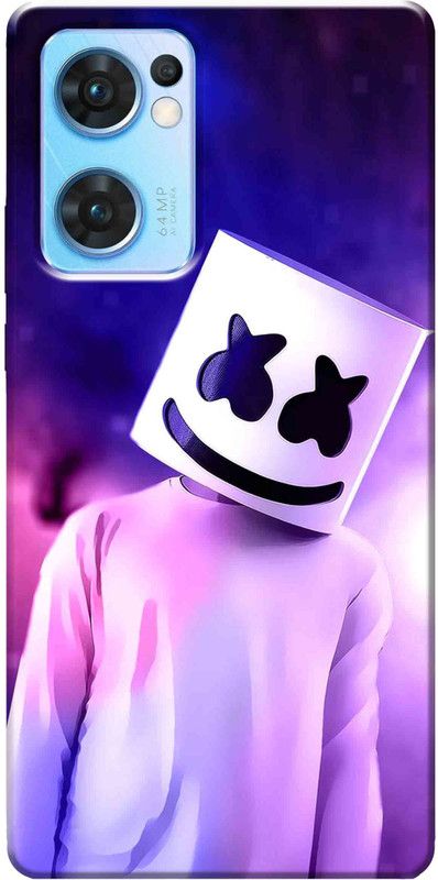 Sheorano Back Cover for OPPO Reno7 5G 2624  (Multicolor, Flexible, Silicon, Pack of: 1)