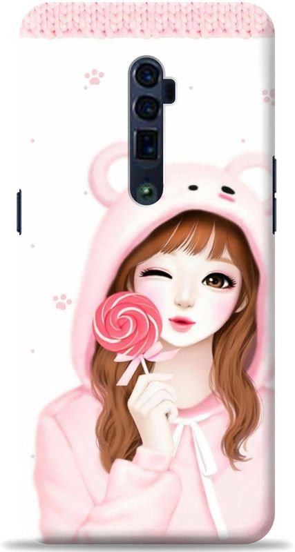 Loffar Back Cover for Oppo Reno 10X Zoom  (Pink, Shock Proof, Pack of: 1)