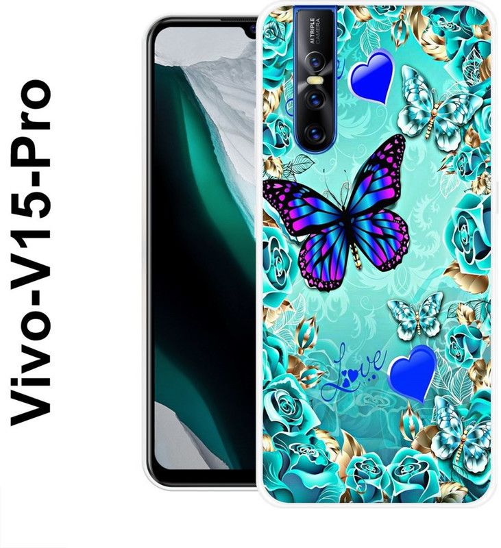 SUPER CASE Back Cover for Vivo V15 Pro  (Multicolor, Silicon)