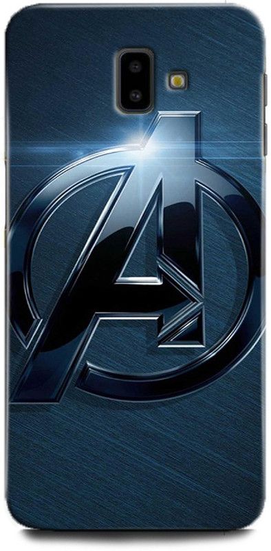 WallCraft Back Cover for SAMSUNG Galaxy J6 Plus AVENGER, AVENGER LOGO, MARVEL  (Multicolor, Dual Protection, Pack of: 1)