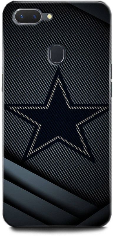 Afterglow Back Cover for OPPO A5 STAR, BLACK STAR, COWBOYS, DALLAS  (Multicolor, Shock Proof, Pack of: 1)