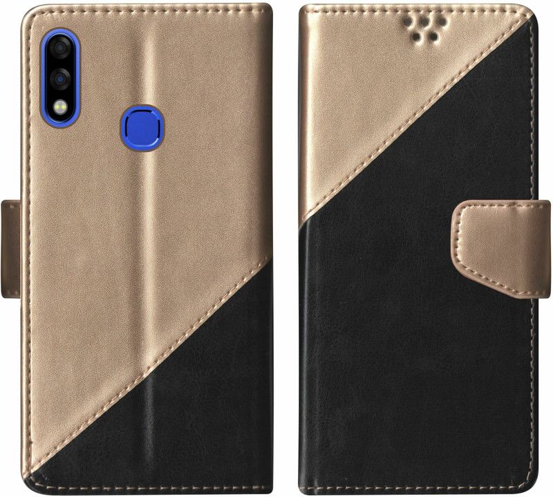 SBMS Flip Cover for Infinix Hot 7, Infinix Hot 7 Pro Multicolor Flip Cover  (Black, Shock Proof, Pack of: 1)