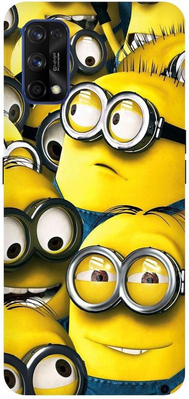 URCHIN Back Cover for Realme 7 Minions, Cute minions, funny, cute  (Multicolor, Shock Proof, Pack of: 1)
