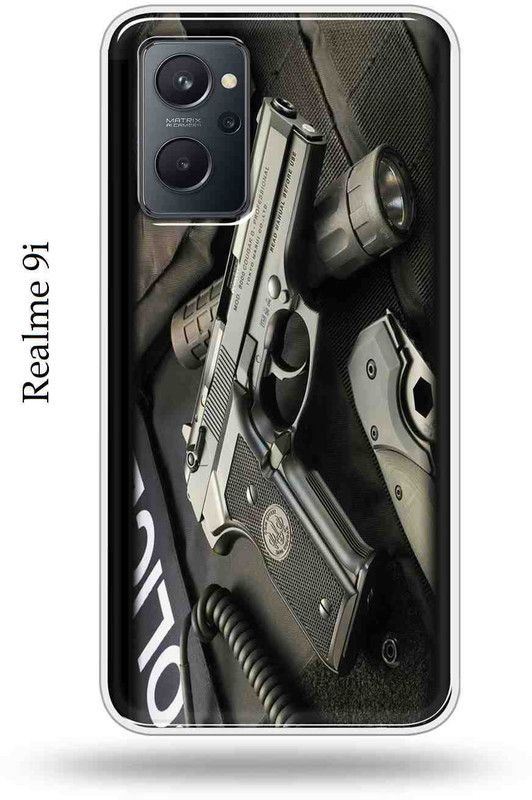 Rm Style Back Cover for Realme 9i,Oppo A76,Oppo K10(4G),Oppo A96  (Black, Silicon)