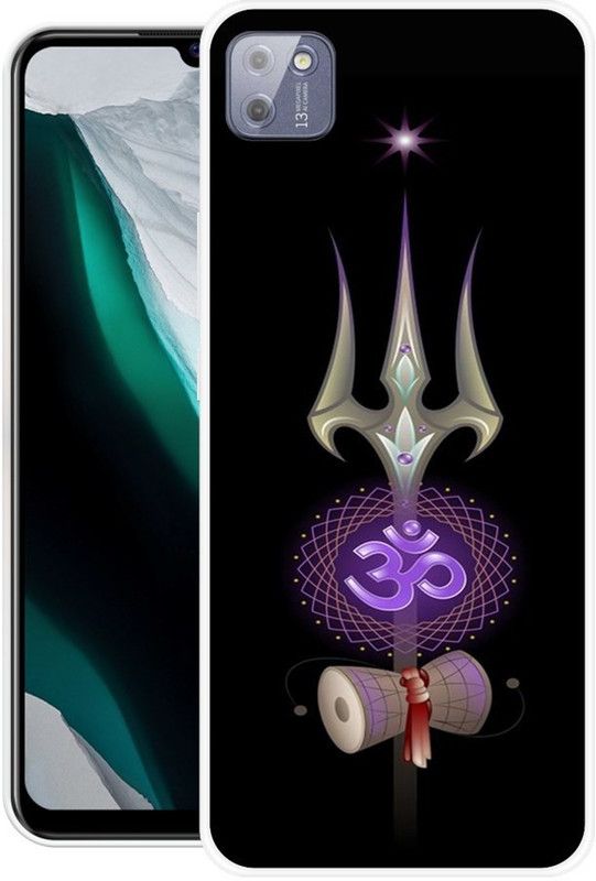 MUSKAY Back Cover for Lava Z2 Max  (Black, Grip Case, Silicon, Pack of: 1)