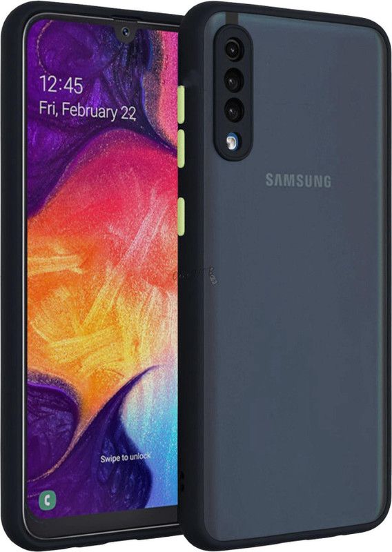 CaseWEB Back Cover for Samsung Galaxy M30  (Black, Shock Proof, Pack of: 1)