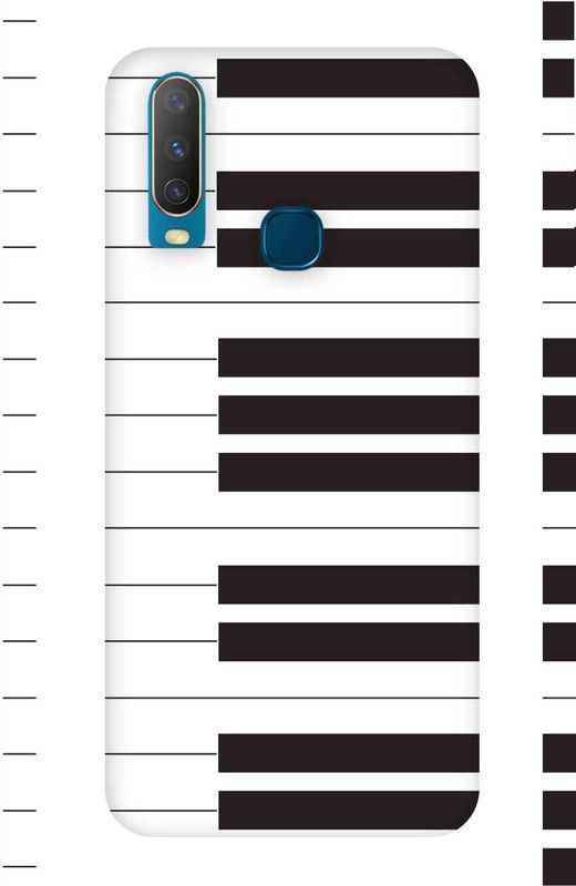 Inkzz Piano Mobile Skin - Only Back for Vivo Y12|Y15|Y17 Mobile Skin  (Multicolor)