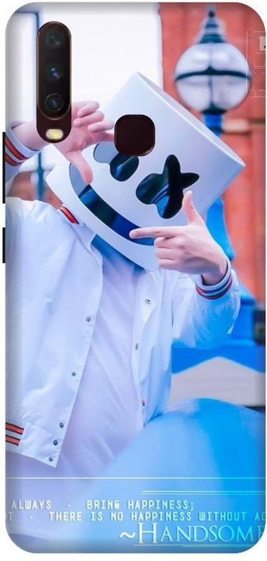 URCHIN Back Cover for U10Marshmello, Marshmello dj, Edm, Marshmallow, Marshmello singer  (Multicolor, Shock Proof, Pack of: 1)