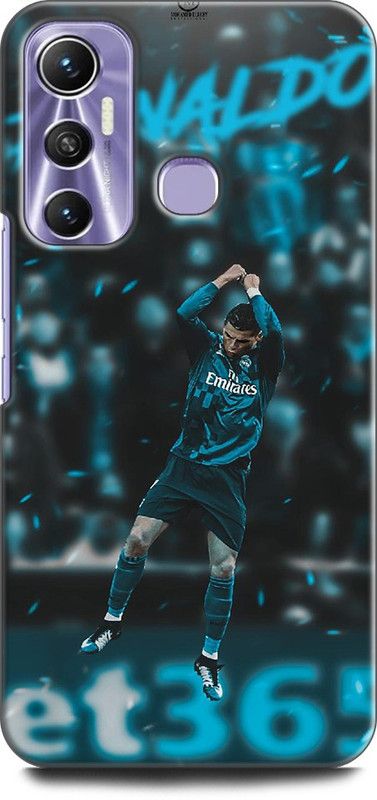KEYCENT Back Cover for Infinix Hot 11  (Black, Blue, Shock Proof, Pack of: 1)