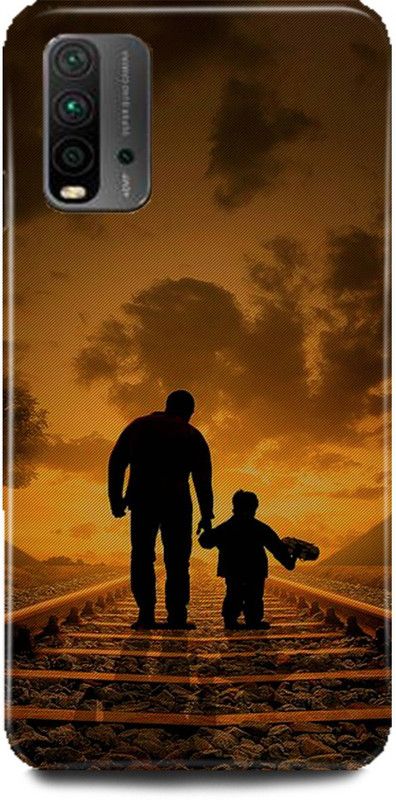 MP ARIES MOBILE COVER Back Cover for REDMI 9 Power  (Brown, Hard Case, Pack of: 1)