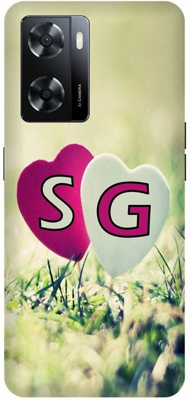 Dimora Back Cover for realme narzo 50 5G, S LOVES G NAME S NAME G LETTER ALPHABET S LOVE G NAME  (Multicolor, Hard Case, Pack of: 1)