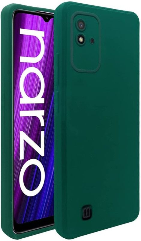 VSS Back Cover for NARZO 50 i  (Green, Camera Bump Protector, Pack of: 1)