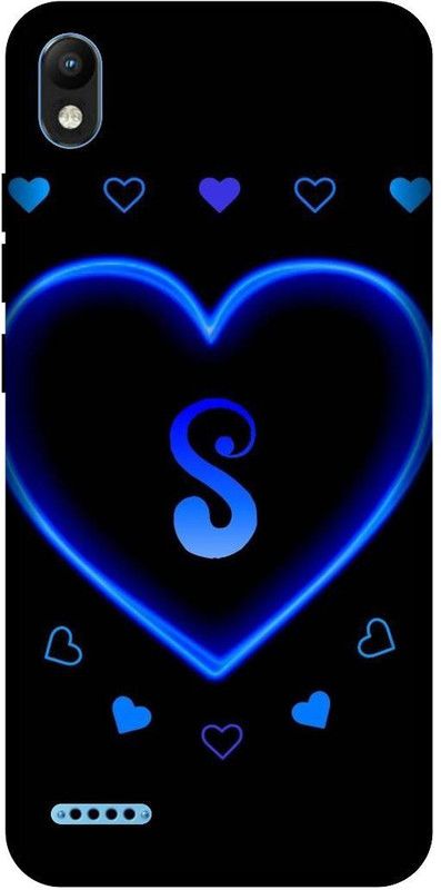 3D U PRINT Back Cover for Infinx Smart 2 ,X5515I,X5515F, S letter,S name S word  (Black, Waterproof, Pack of: 1)