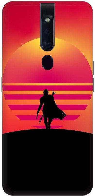 THESTONEWELL Back Cover for OPPO F11 PRO indian rock book read and pink  (Multicolor, Waterproof, Pack of: 1)
