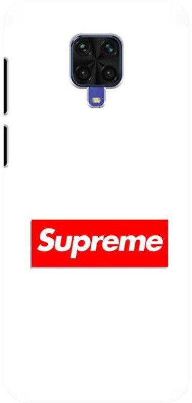 NDCOM Back Cover for Redmi Note 9 Pro Supreme Logo Printed  (Multicolor, Hard Case, Pack of: 1)