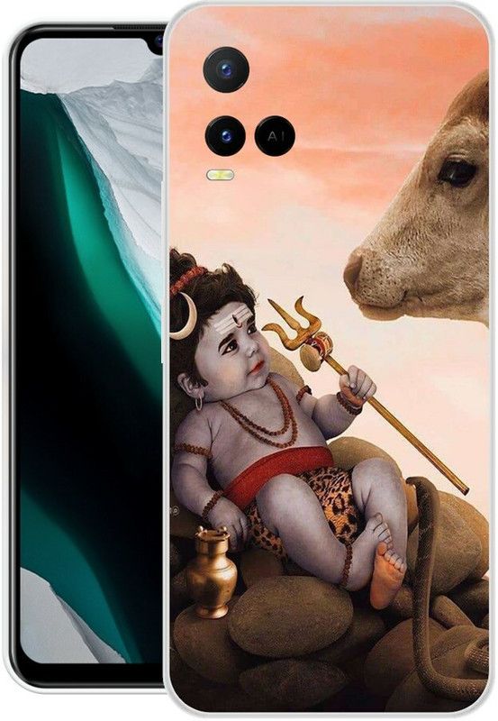 BAGRA Back Cover for Vivo Y21A  (Multicolor, Grip Case, Silicon)