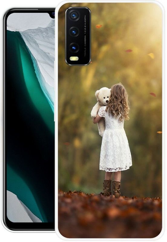 SUPER CASE Back Cover for Vivo Y20T  (Multicolor, Grip Case, Silicon)