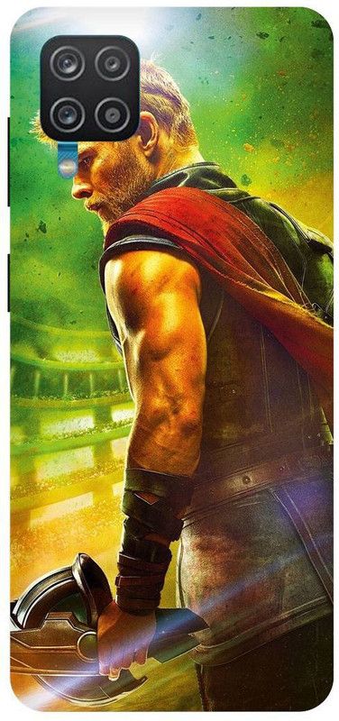 THE NARAYANA COLLECTIONS Back Cover for SAMSUNG GALAXY F32-THOR,LOVE AND THANDAR,RAGNAROK,AVENGERS  (Multicolor, Hard Case, Pack of: 1)