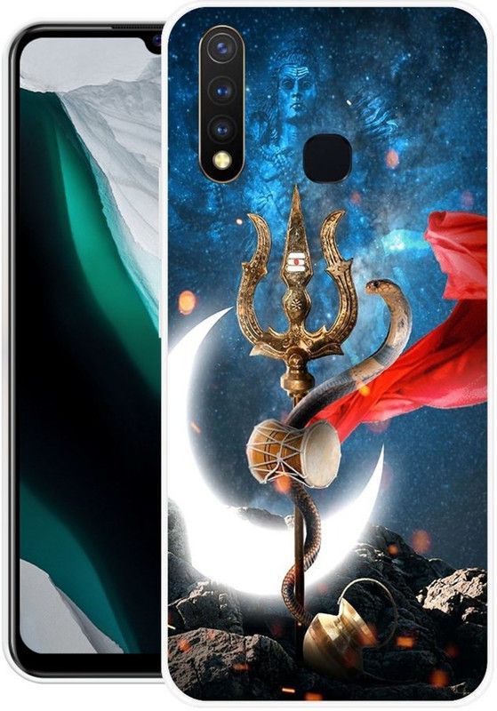 JAYFOX Back Cover for Vivo U20  (Multicolor, Silicon)
