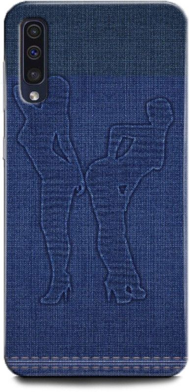 INDICRAFT Back Cover for Samsung Galaxy A50s, Jeans, Printed  (Multicolor, Shock Proof, Pack of: 1)