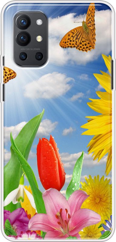 Appcityprint Back Cover for OnePlus 9R  (Multicolor, Grip Case, Silicon, Pack of: 1)